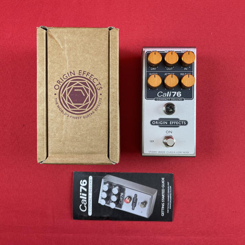 [USED] Origin Effects Cali-76 Compact Deluxe, Revival Gray (Pedal Genie Exclusive)