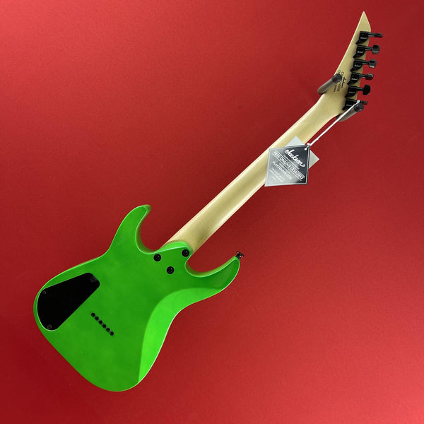 [USED] Jackson JS1X DK JS Series Dinky Minion Electric Guitar, Neon Green