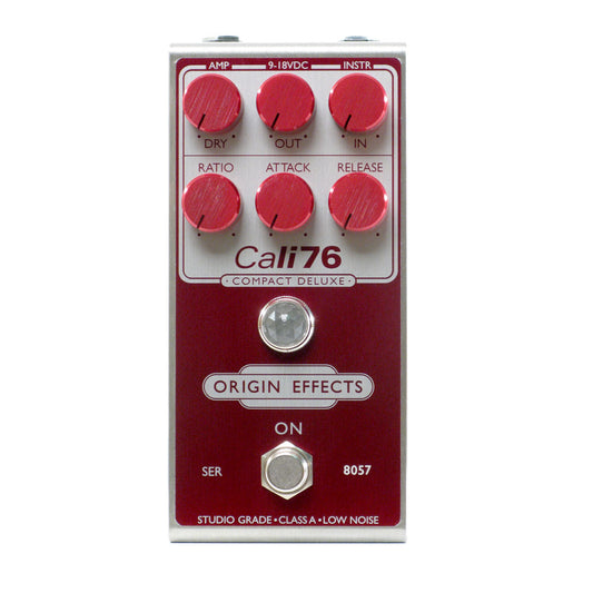 Origin Effects Cali-76 Compact Deluxe, Red (Pedal Genie Exclusive)