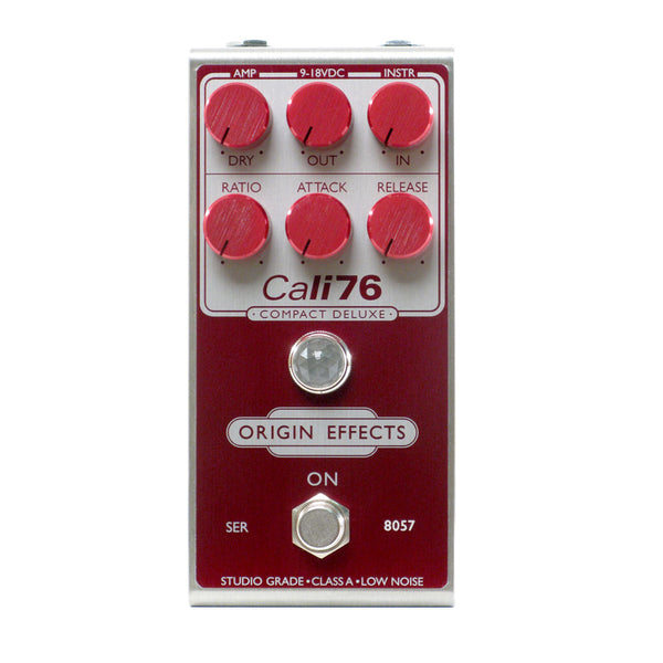 Origin Effects Cali-76 Compact Deluxe, Red (Pedal Genie Exclusive)