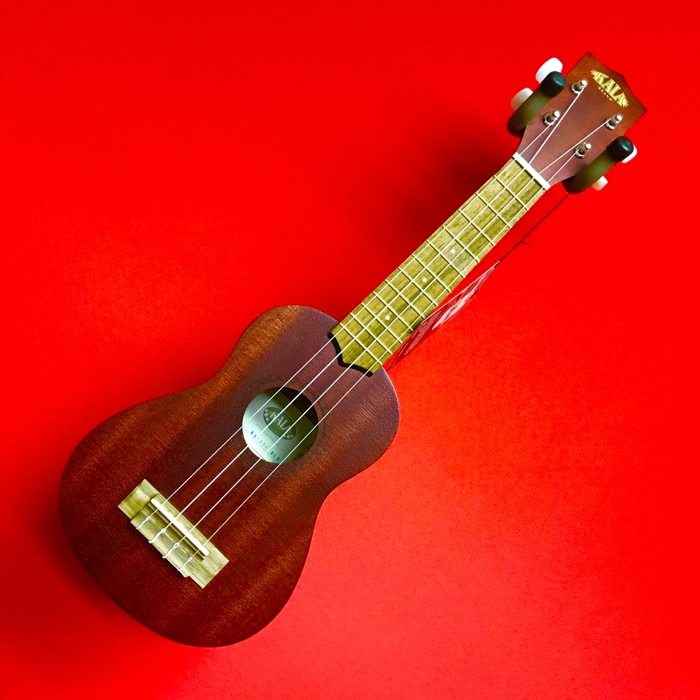 [USED] Kala KA-15S RLE Mahogany Soprano Ukulele, Red Stain