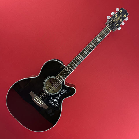 [USED] Takamine GN75CE TBK NEX Cutaway Acoustic-Electric Guitar, Transparent Black