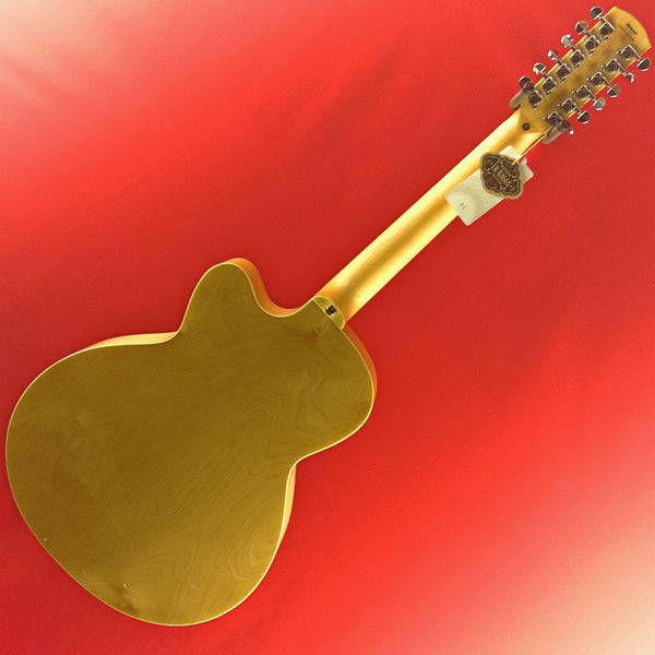 [USED] Alvarez AJ80CE-12 12-String Jumbo Acoustic-Electric Guitar, Natural (See Description)