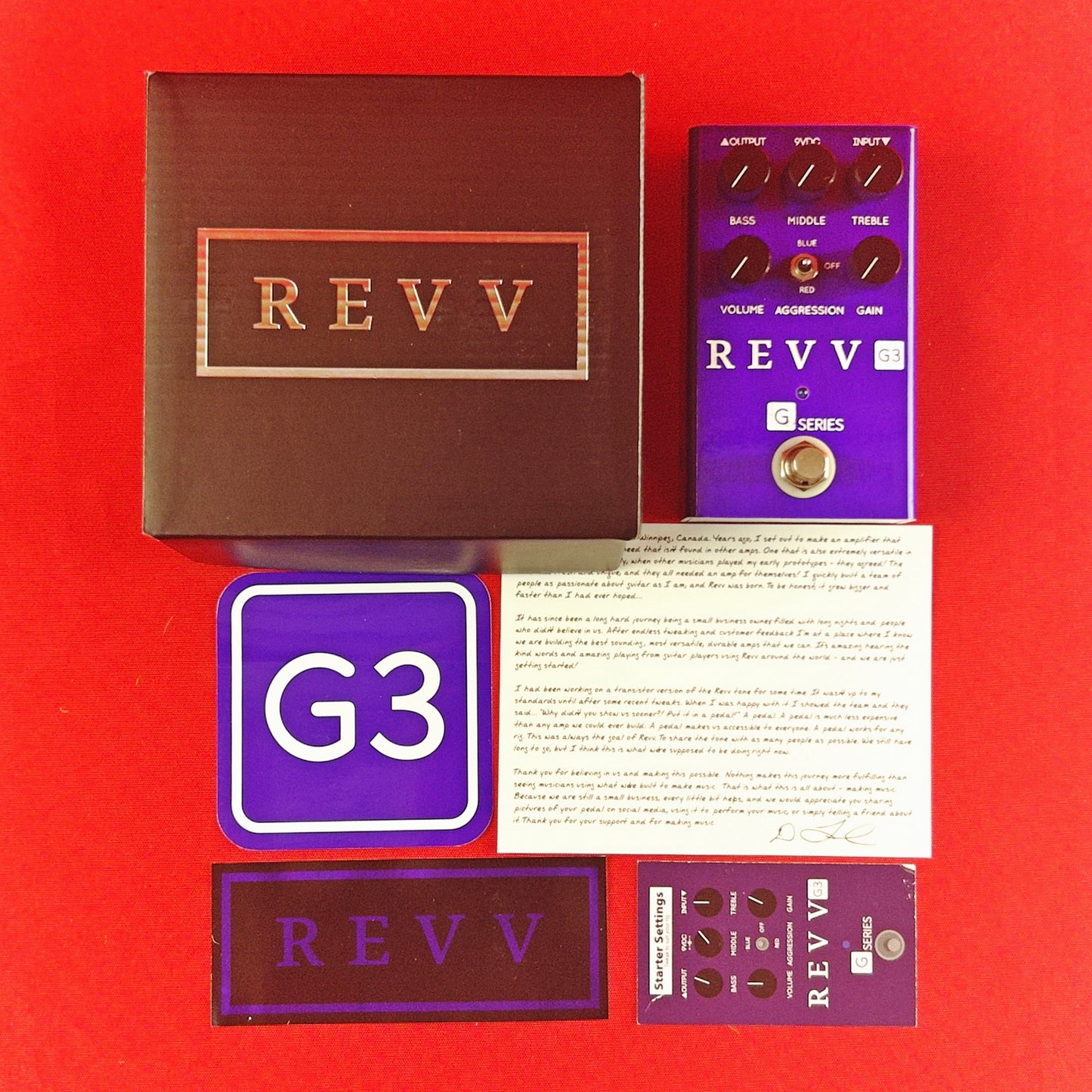 [USED] Revv Amplification G3 Distortion (See Description)