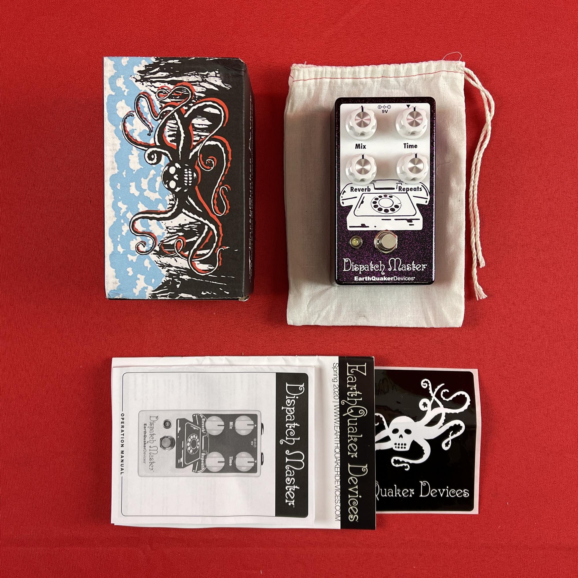[USED] EarthQuaker Devices Dispatch Master V3 Delay and Reverb, Purple Sparkle (Gear Hero Exclusive)