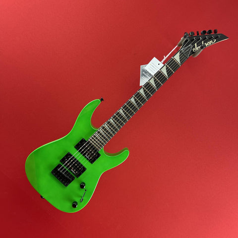 [USED] Jackson JS1X DK JS Series Dinky Minion Electric Guitar, Neon Green