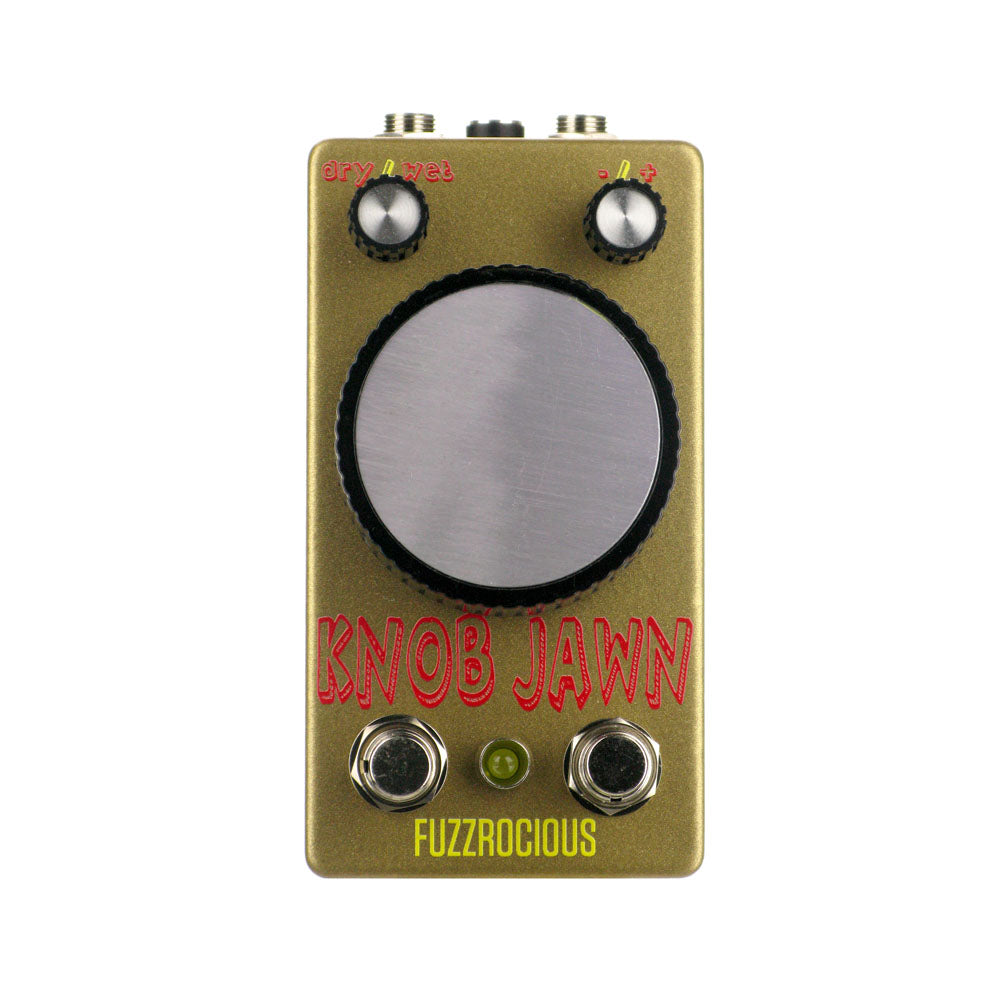 Fuzzrocious Pedals Knob Jawn Octaver, Gold