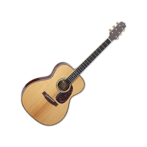 Takamine EF75M TT Limited Edition Thermal Top Series OM Acoustic/Electric Guitar Natural Gloss