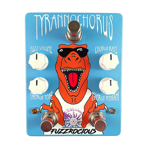 Fuzzrocious Pedals Tyrannochorus Chorus Fuzz