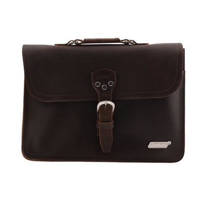 Gretsch Leather Laptop Bag, Brown (Limited Edition)