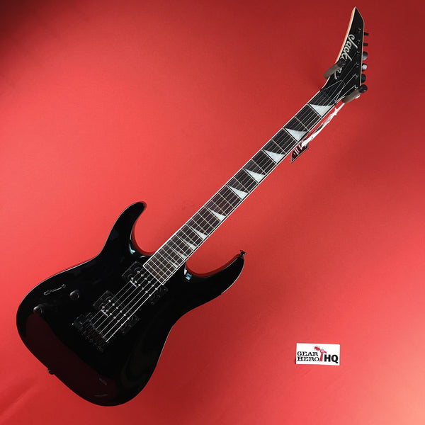 [USED] Jackson JS22 DKA LH Dinky Arch Top Left handed Electric Guitar, Gloss Black (See Description).