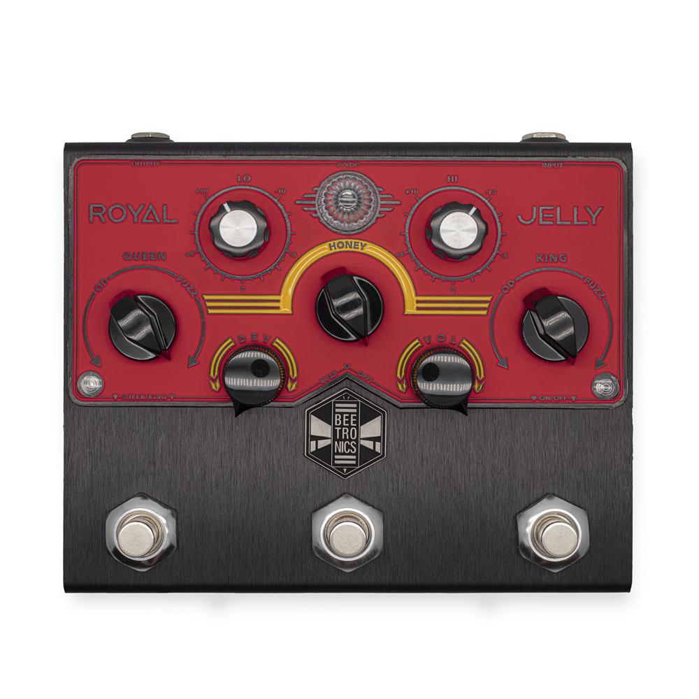 Beetronics Royal Jelly Overdrive, Black/Red (Limited Edition)