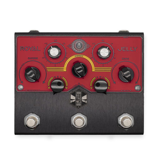 Beetronics Royal Jelly Overdrive, Black/Red (Limited Edition)