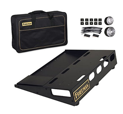 Friedman Tour Pro 1520 Standard 15" x 20" Pedal Board with Riser and Professional Carrying Bag