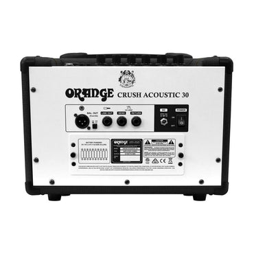 Orange Crush Acoustic 30 30-watt 1x8" Acoustic Combo, Black