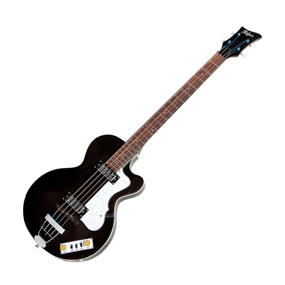 Hofner HI-CB-PE-TBK Ignition Club Bass Pro, Transparent Black