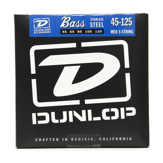 Jim Dunlop DBN45125 Bass 5 String Set Medium 45-125