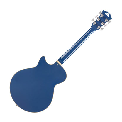 D'Angelico DADSSSAPSNT Deluxe SS Limited Edition Semi-Hollowbody Electric Guitar, Sapphire