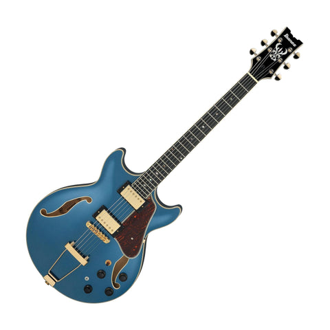 Ibanez AMH90PBM Artcore Electric Guitar, Prussian Blue Metallic