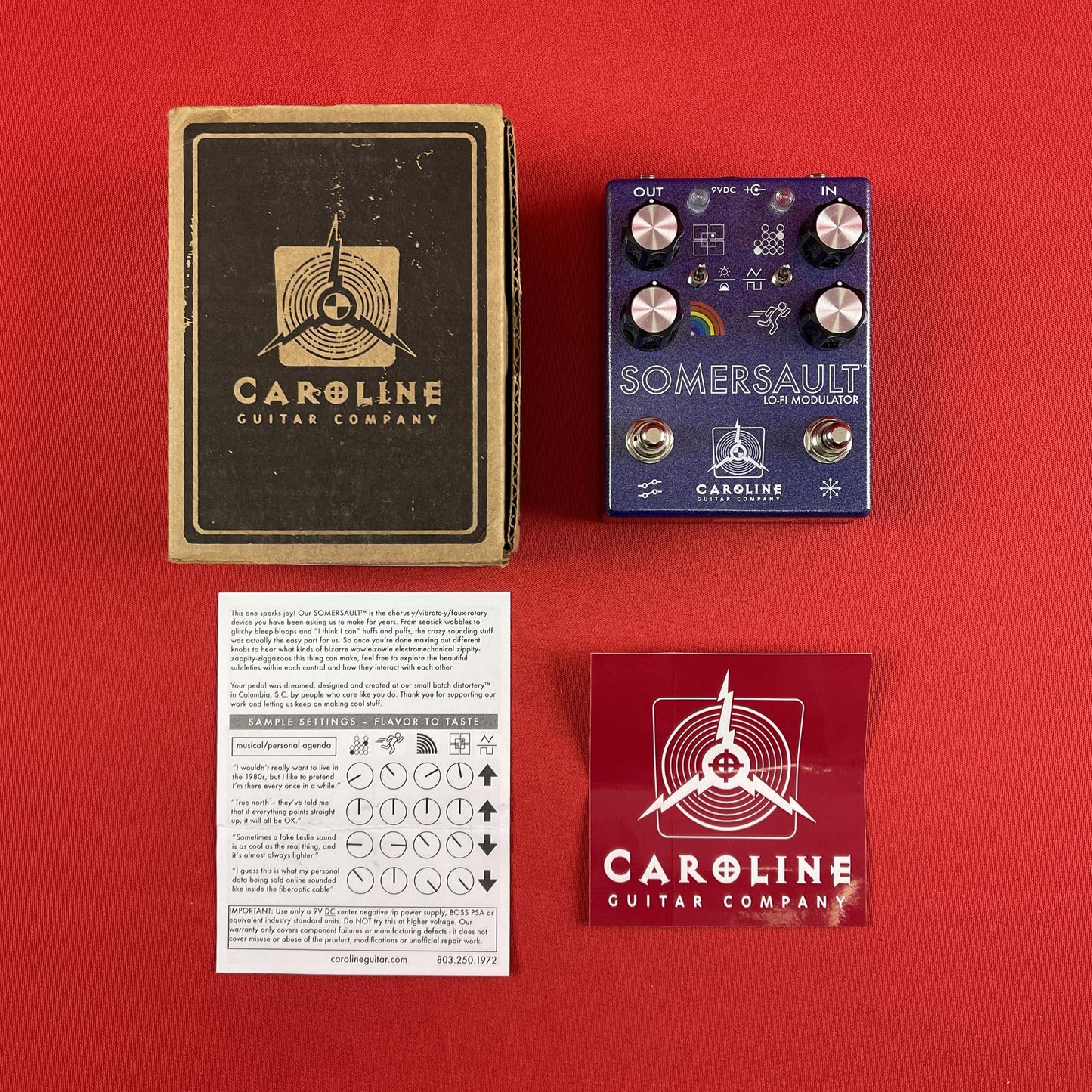 [USED] Caroline Somersault Lo-Fi Modulator, Cosmic Purple (Gear Hero Exclusive)