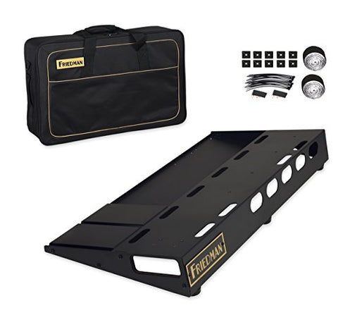 Friedman Tour Pro 1530 Standard 15" x 30" Pedal Board with Riser and Professional Carrying Bag