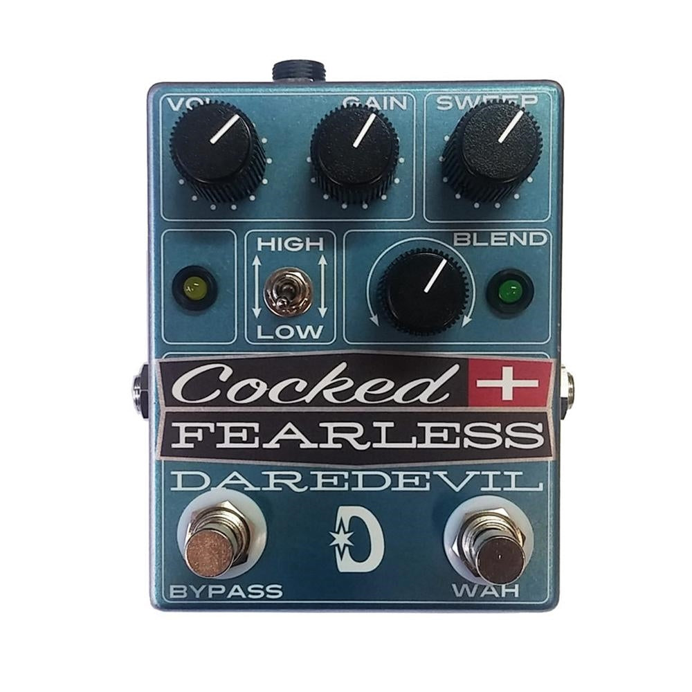 Daredevil Pedals Cocked and Fearless Distortion and Wah