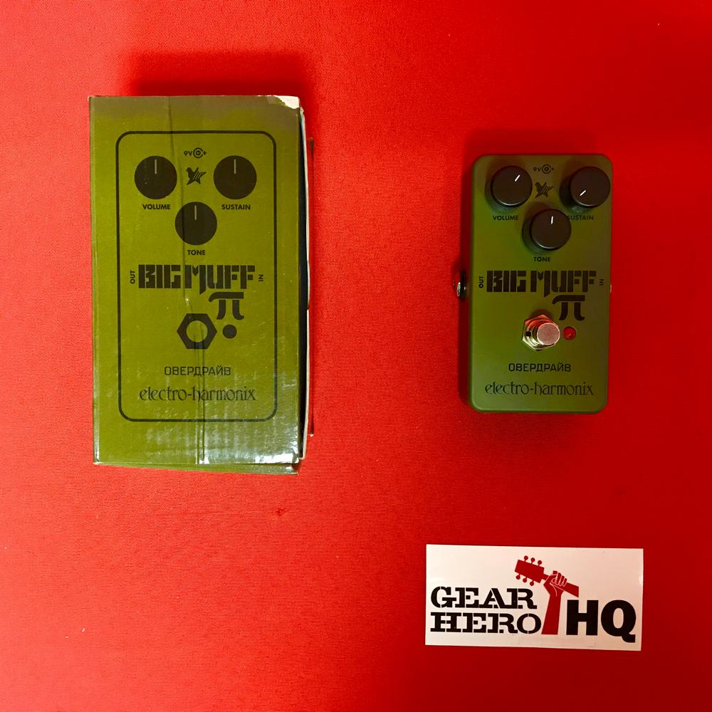 [USED] Electro-Harmonix Green Russian Big Muff Pi Fuzz