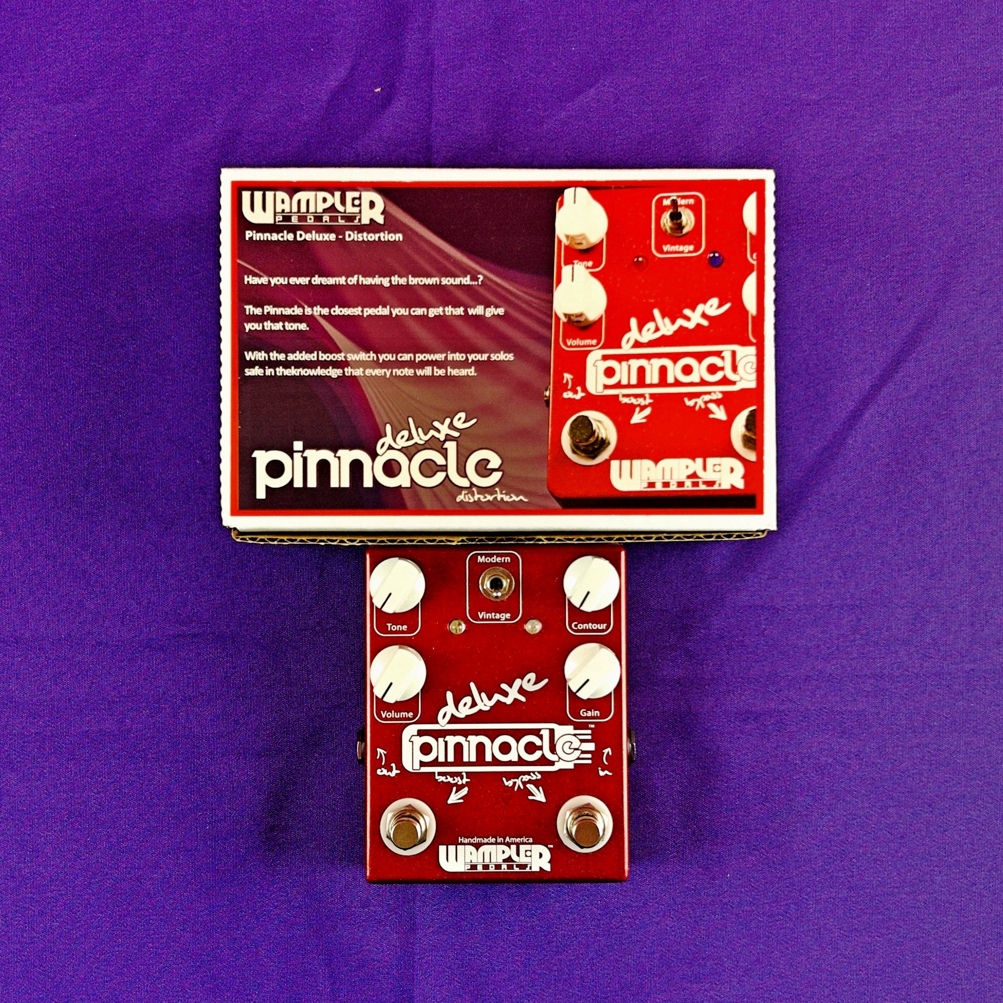 USED] Wampler Pinnacle Deluxe V2 Distortion/Boost | guitar pedals