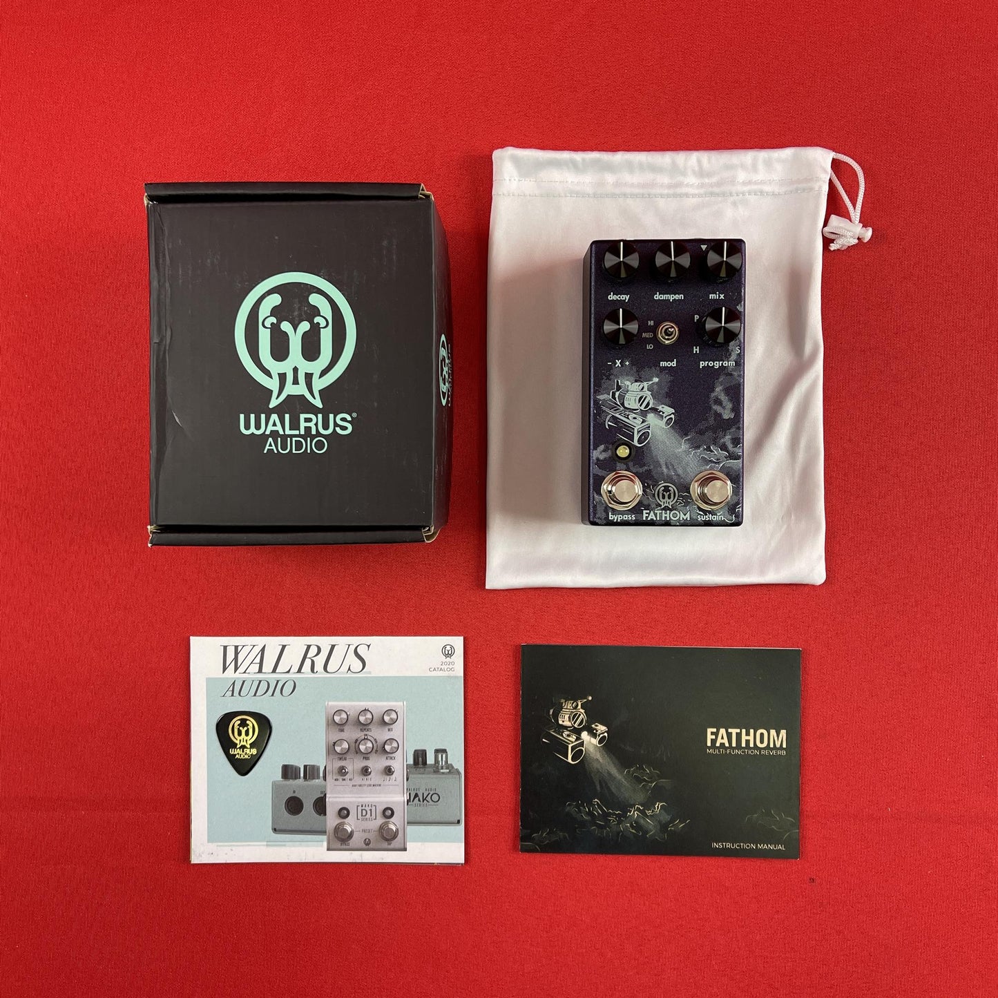 [USED] Walrus Audio Fathom Multi-Function Reverb, Purple (Gear Hero Exclusive)