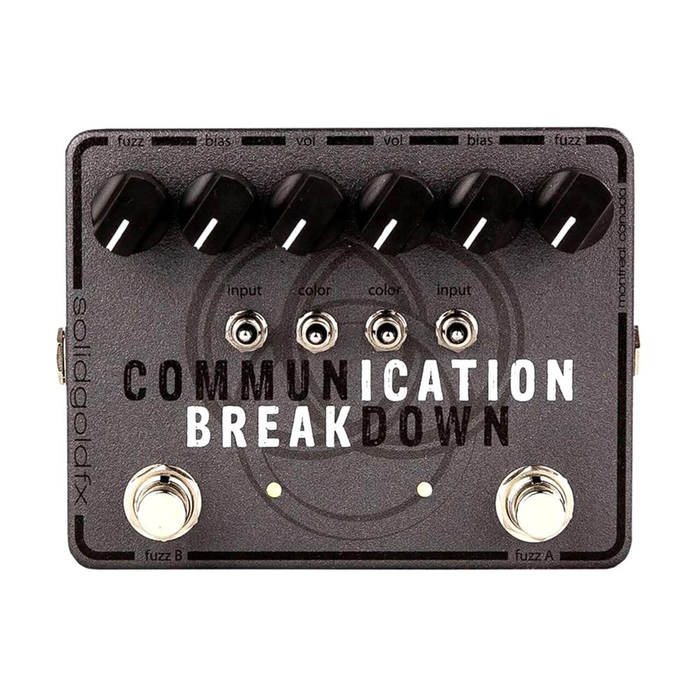 SolidGoldFX Communication Breakdown Dual Tone Bending Fuzz