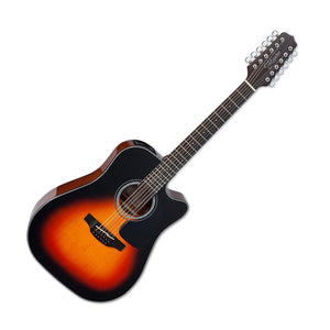Takamine GD30CE-12 12-String Dreadnought Acoustic electric Guitar, Brown Sunburst