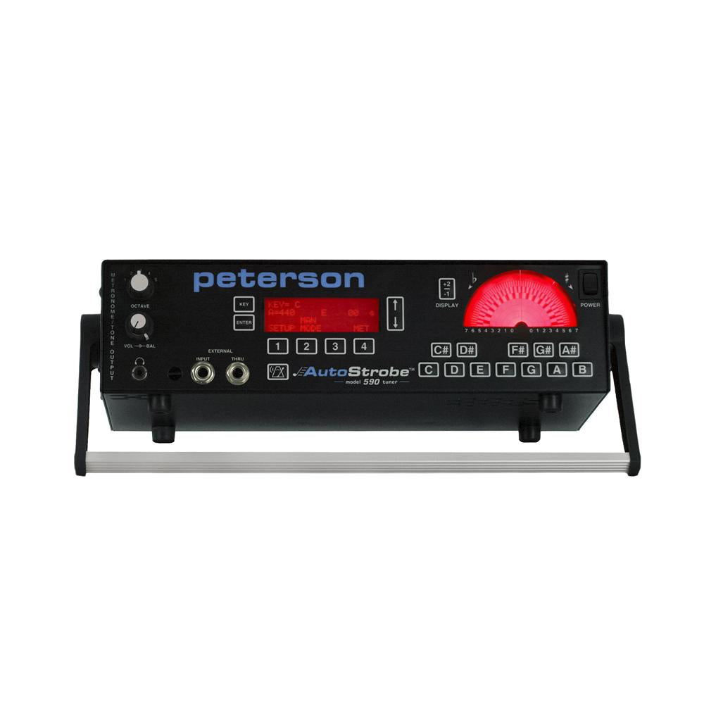 Peterson AutoStrobe 590 Strobe Tuner Metronome and Tone Generator