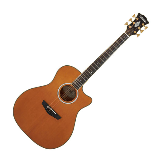 D'Angelico DAEG200VNATGP2 Excel Gramercy Series Acoustic Electric Guitar, Vintage Natural