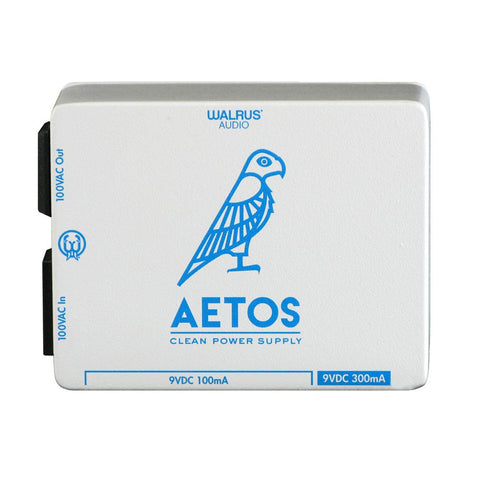 Walrus Audio Aetos 8 Output Power Supply, White/Blue (Gear Hero Exclusive)