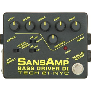Tech 21 BSDR SansAmp Bass Driver DI