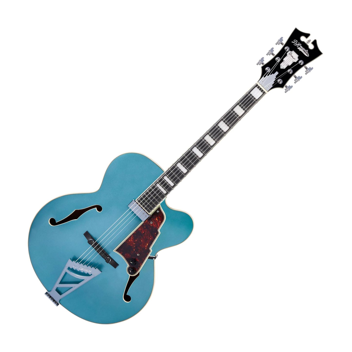 D'Angelico EXL-1 Premier Hollow-Body Electric Guitar, Ocean Turquoise