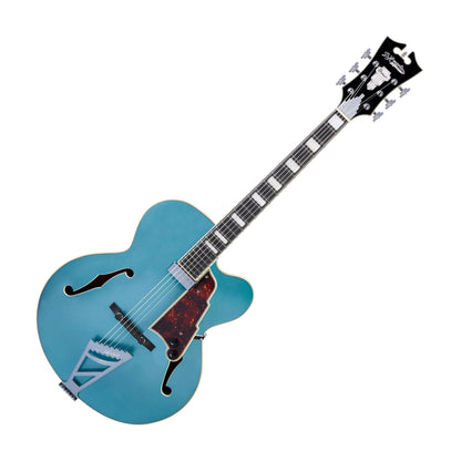 D'Angelico EXL-1 Premier Hollow-Body Electric Guitar, Ocean Turquoise