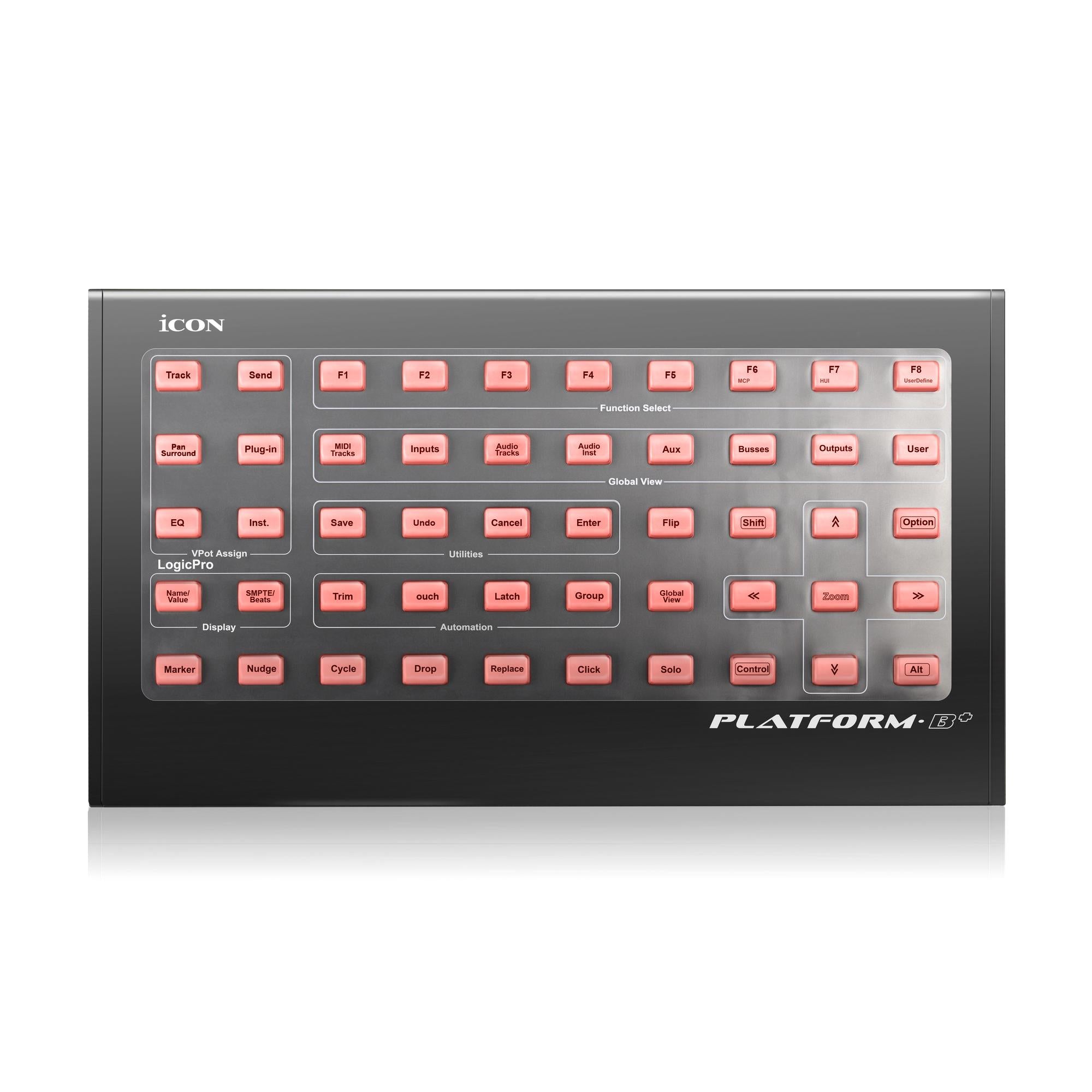 Icon Pro Audio Platform B+ 50-Button Module for Platform M+ DAW Control Surface