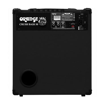 Orange Crush Bass 50 watt Bass Guitar Amp Combo, Black