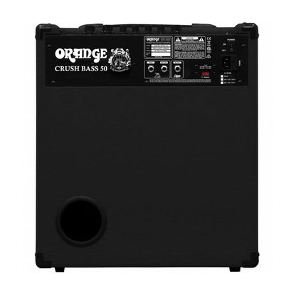 Orange Crush Bass 50 watt Bass Guitar Amp Combo, Black