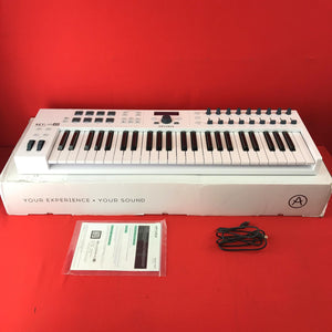 [USED] Arturia KeyLab 49 Essential 49 Key MIDI Keyboard Controller, White.