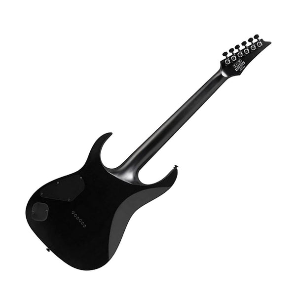 Ibanez RGRTB621BKF RG Series Iron Label Electric Guitar, Black Flat
