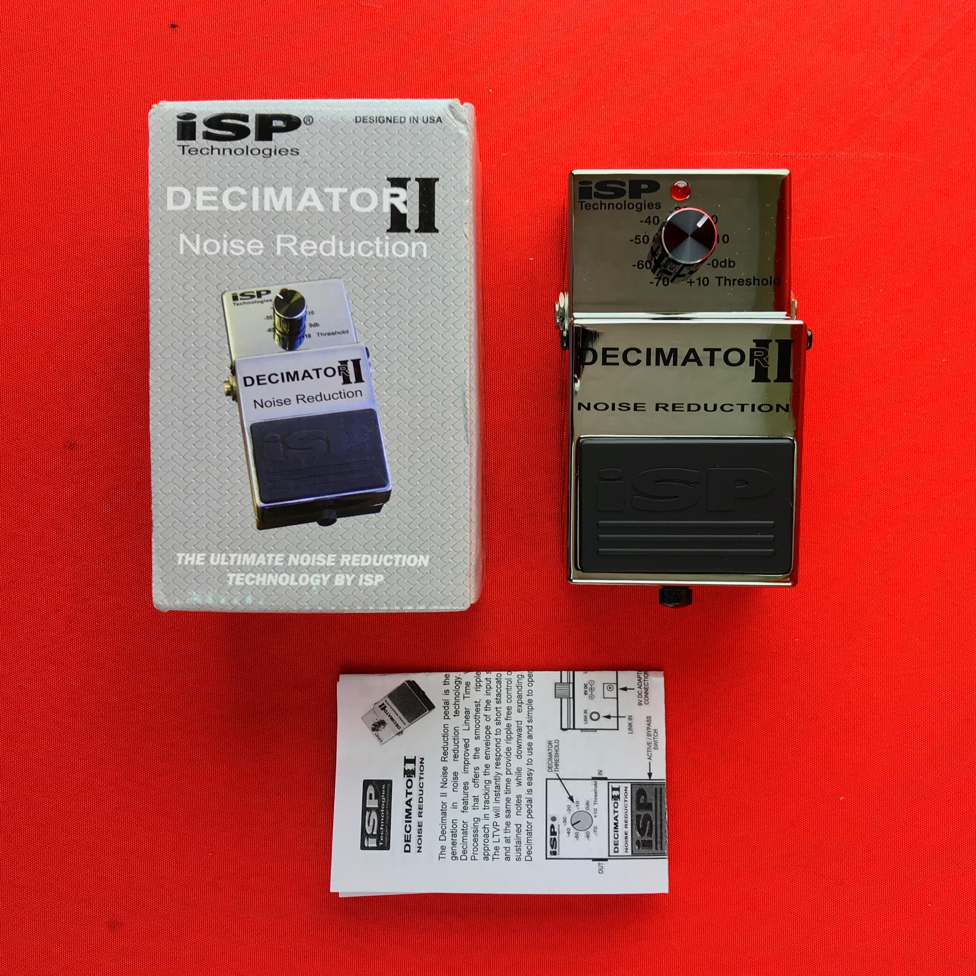 USED] ISP Technologies Decimator II guitar pedals for any genre