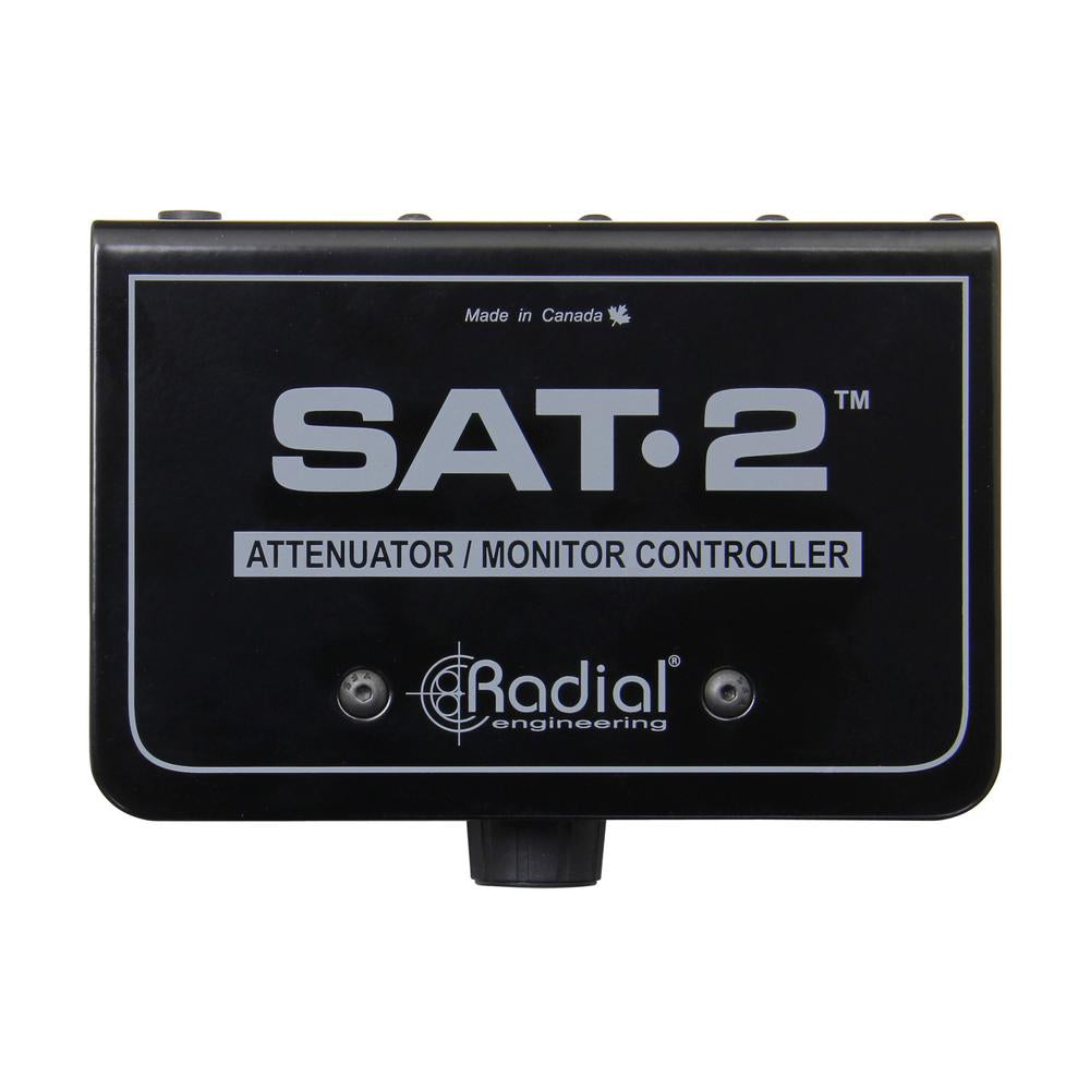 Radial SAT-2 Stereo Audio Attenuator & Monitor Controller