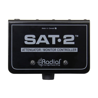 Radial SAT-2 Stereo Audio Attenuator & Monitor Controller