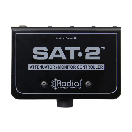 Radial SAT-2 Stereo Audio Attenuator & Monitor Controller