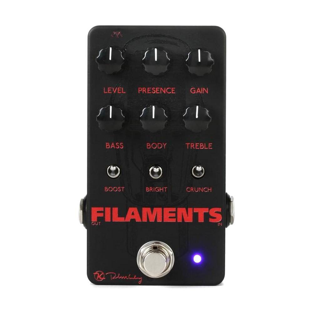 Keeley Filaments Overdrive Distortion guitar pedals for any genre