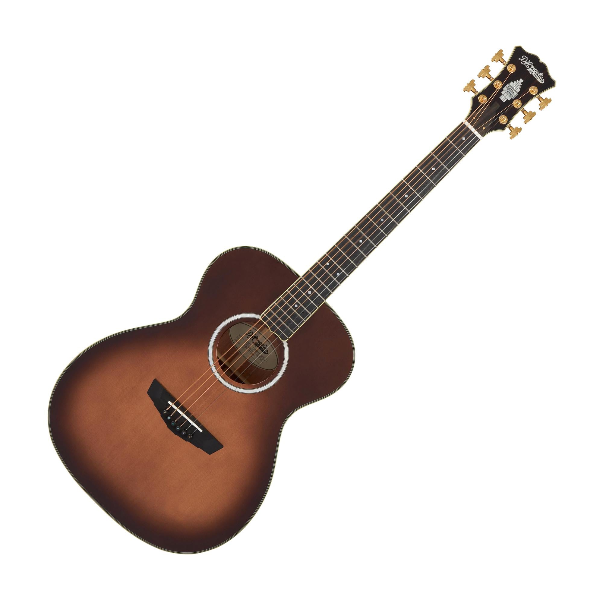 D'Angelico DAEOMATBGP2 Excel Tammany Series Acoustic Electric Guitar, Autumn Burst