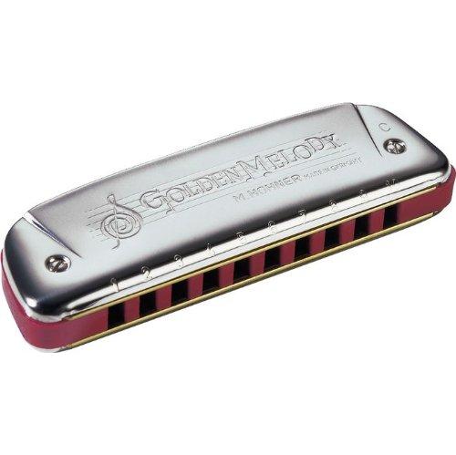 Hohner 542BX-G Golden Melody Harmonica, Key of G