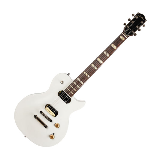 Godin Summit Classic HT 6 String Electric Guitar, Trans White